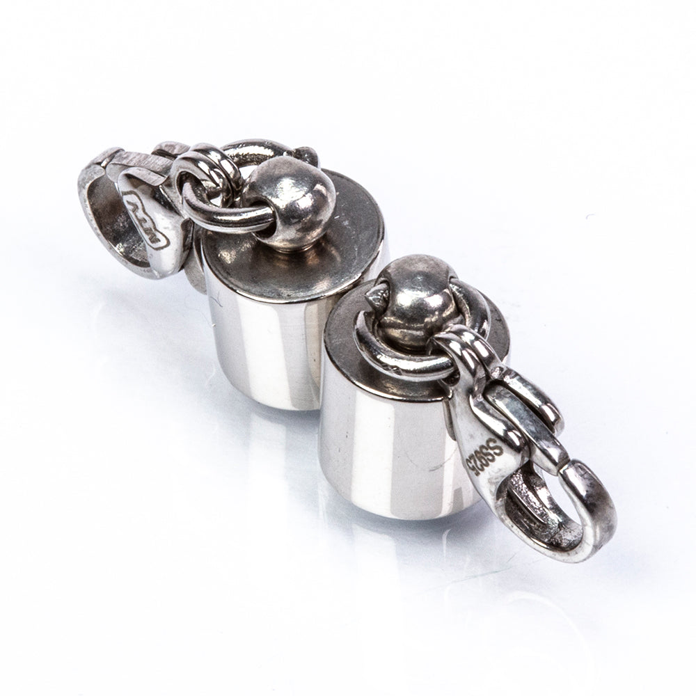 Cerradura magnética de plata esterlina 3 