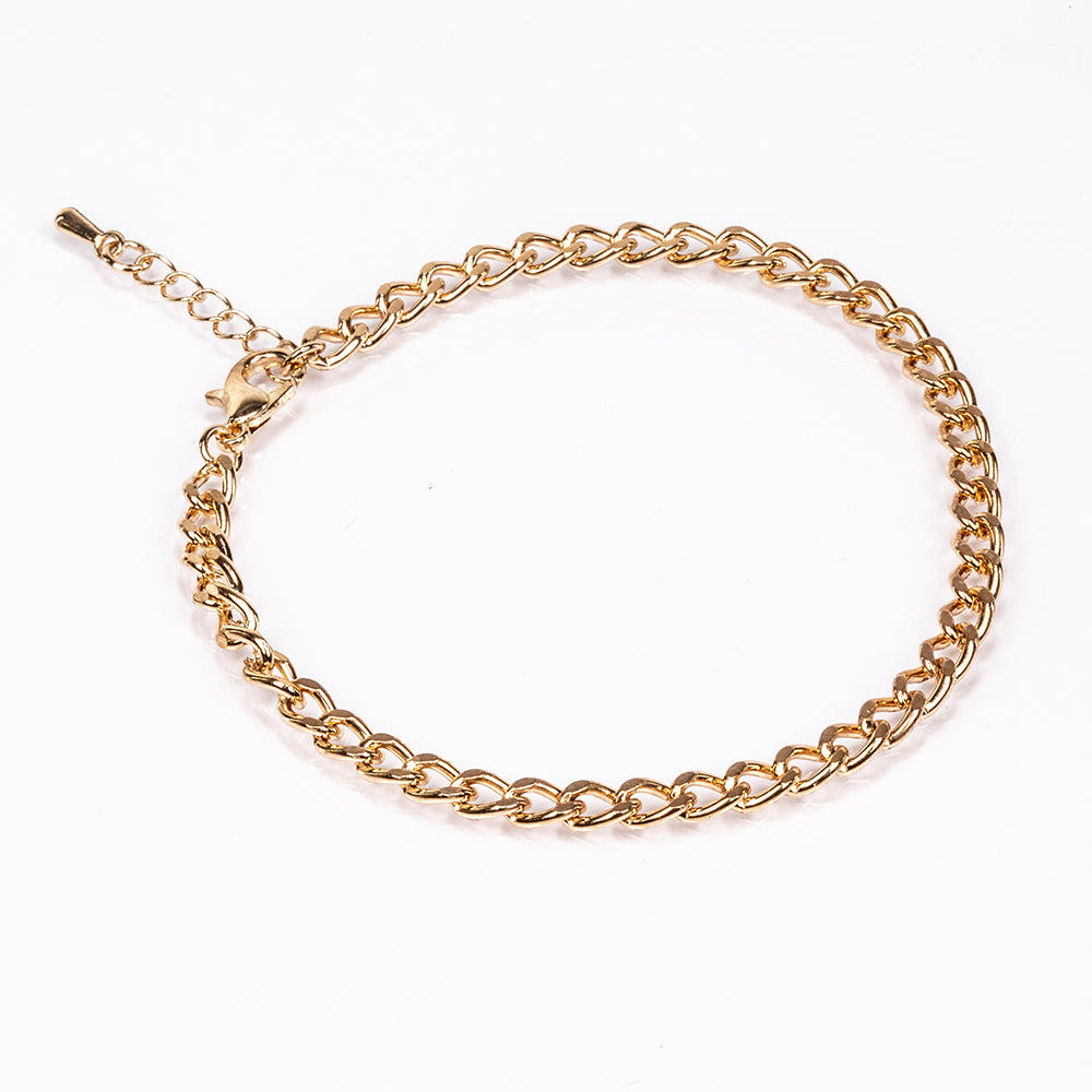 Conjunto de Aleación Bañado en Oro con Cristal Emporia® Blanco ( Collar +Pendientes +Pulsera ) 9 