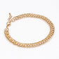 Conjunto de Aleación Bañado en Oro con Cristal Emporia® Blanco ( Collar +Pendientes +Pulsera )