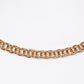 Conjunto de Aleación Bañado en Oro con Cristal Emporia® Blanco ( Collar +Pendientes +Pulsera )