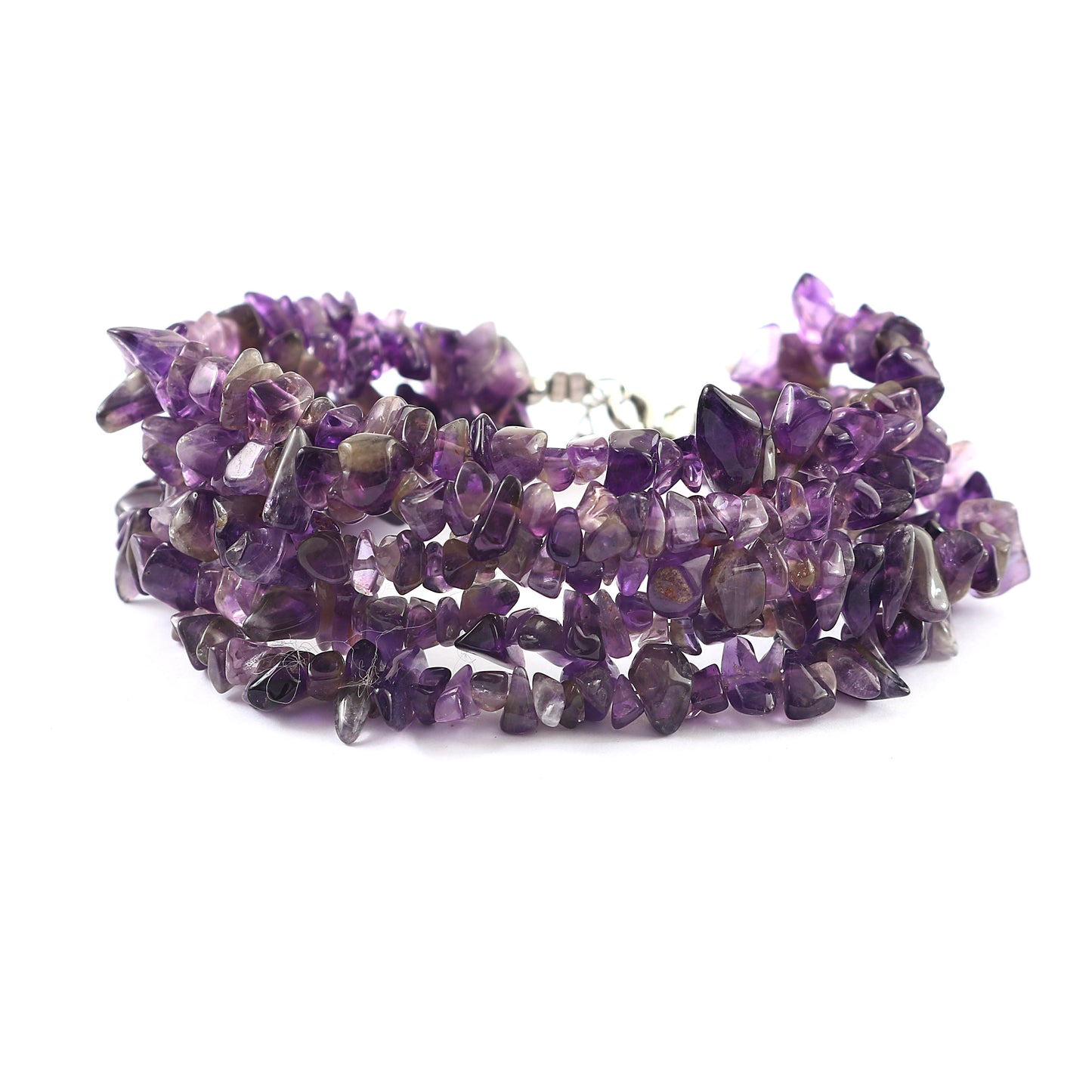 Pulsera de Plata con Amatista