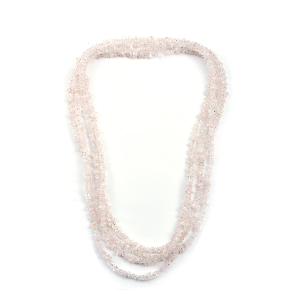 Collar Pepita con Cuarzo Rosado