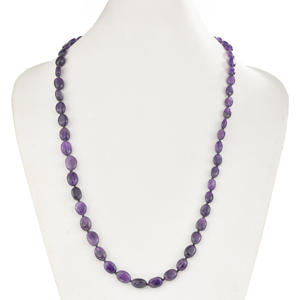Collar Pepita con Amatista y Espinela Negra
