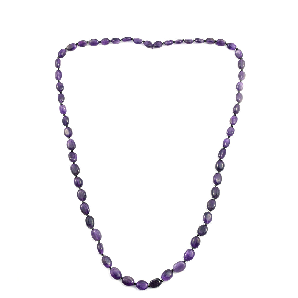 Collar Pepita con Amatista y Espinela Negra 2 