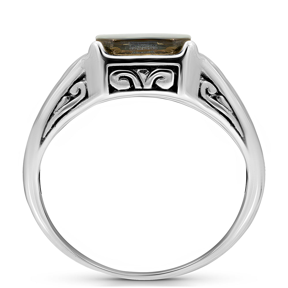 Anillo de Plata con Concha de abulón