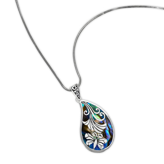 Colgante de Plata con Concha de abulón