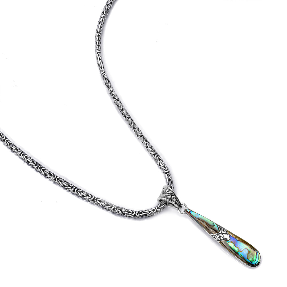Colgante de Plata con Concha de abulón 1 