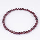 Conjunto Pepita con Cuarzo Rosado y Granate rojo ( Pulsera )