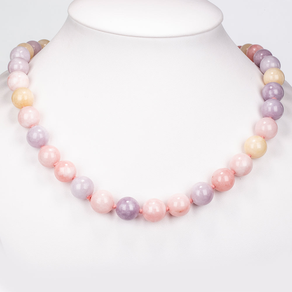 Collar Cuenta con Jade