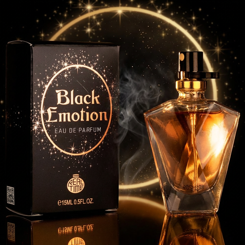 15 ml EDP " BLACK EMOTION" fragancia oriental avainillada