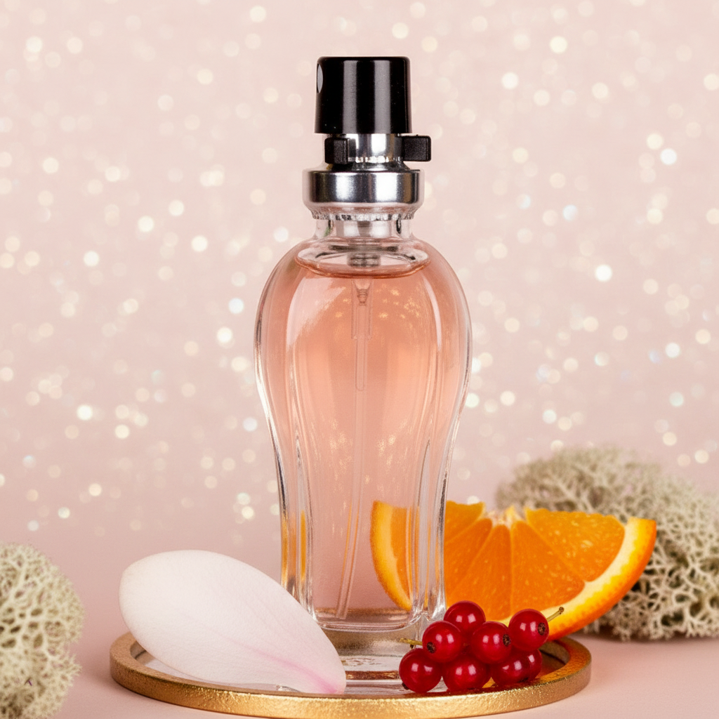 15ml EDP "FINE GOLD PINK VIBRATIONS" fragancia cítrica frutal