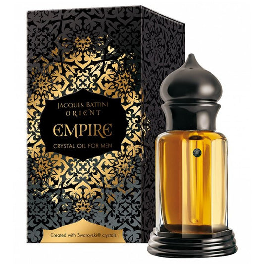 12 ml, Aceite de Perfume Jacques Battini Empire, fragancia especiada, aromática y amaderada para hombre.