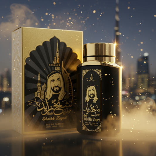 100 ml Eau de Perfume SHEIKH ZAYED GOLD Fragancia especiada amaderada para hombre