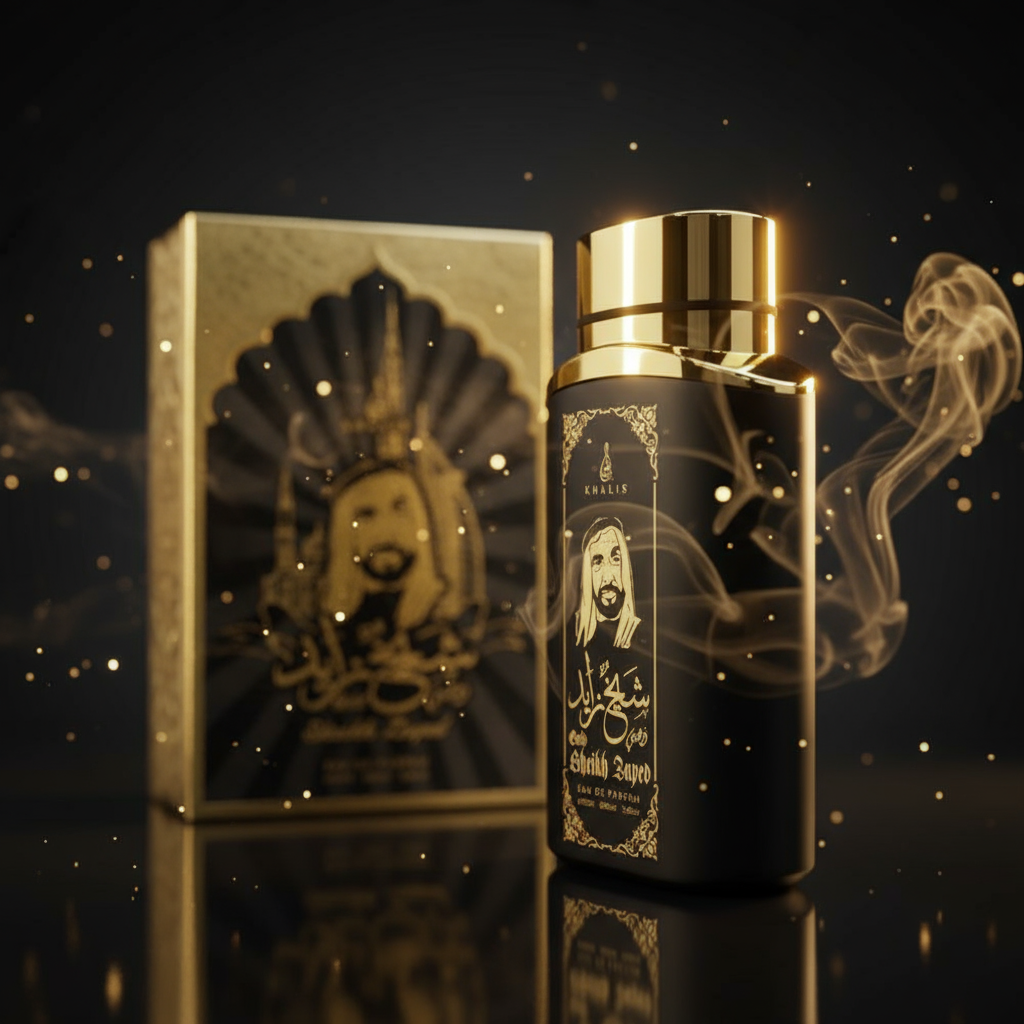 100 ml Eau de Perfume SHEIKH ZAYED GOLD Fragancia especiada amaderada para hombre 4 
