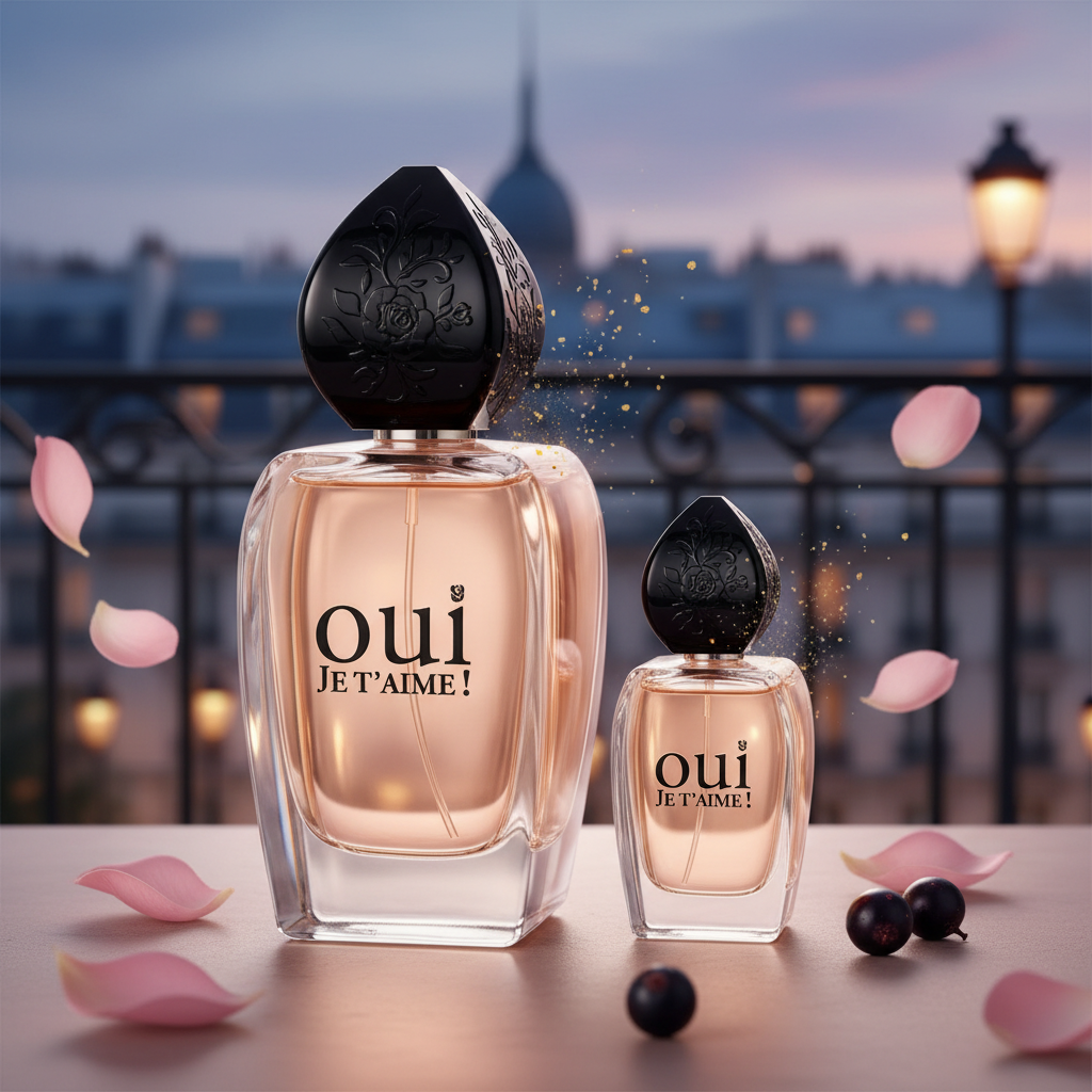 100 ml + 30 ml Eau de Perfume "OUI JE T'AIME" Chipre - Fragancia Frutal para Mujer 1 