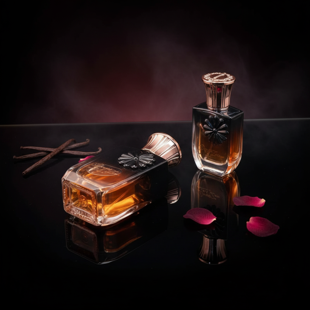 100 ml + 30 ml Eau de Perfume "DANGER ZONE NOIR" Oriental – Fragancia de Vainilla para Mujer