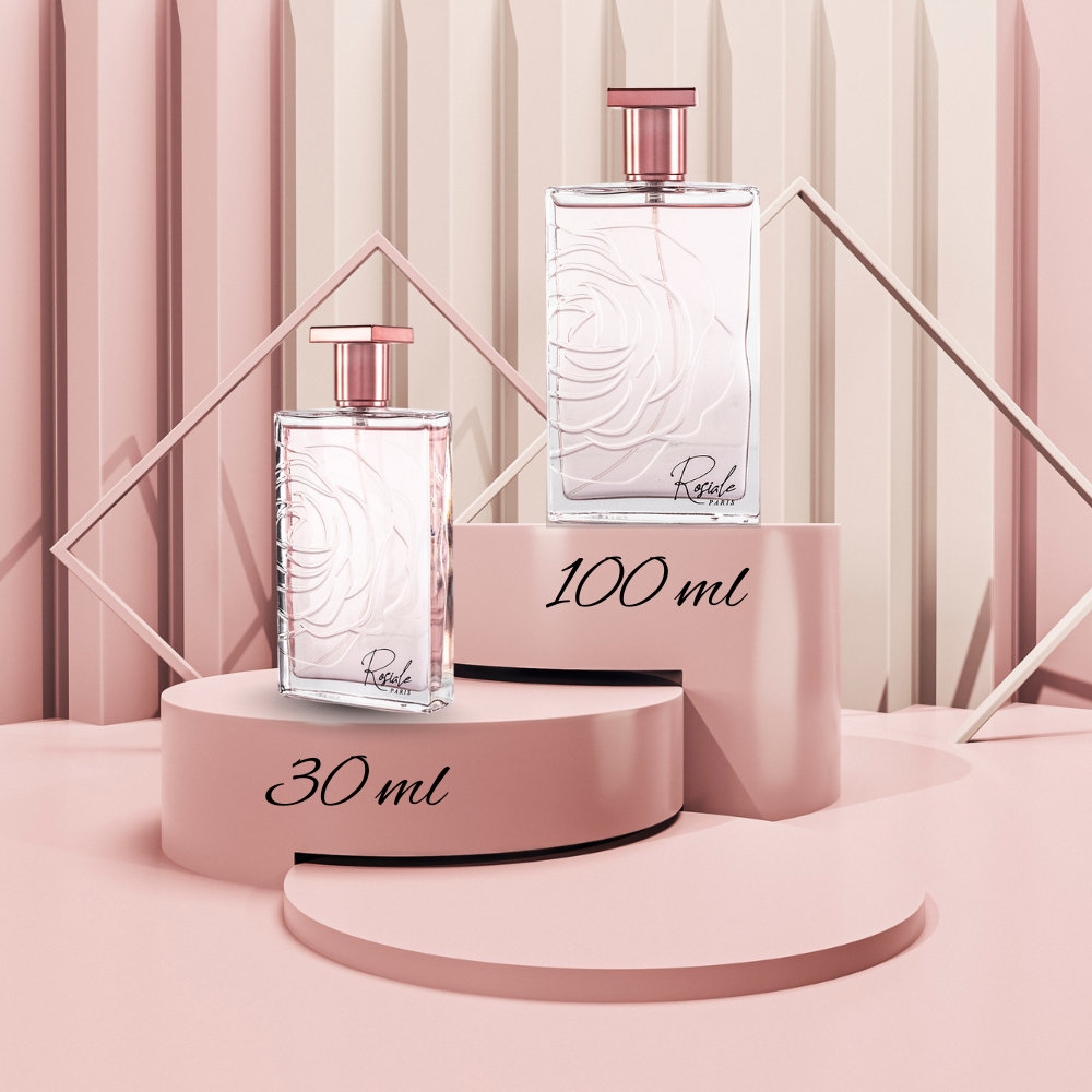 100 ml + 30 ml Eau de Perfume "ROSIALE" Fresca - Fragancia Floral para Mujer