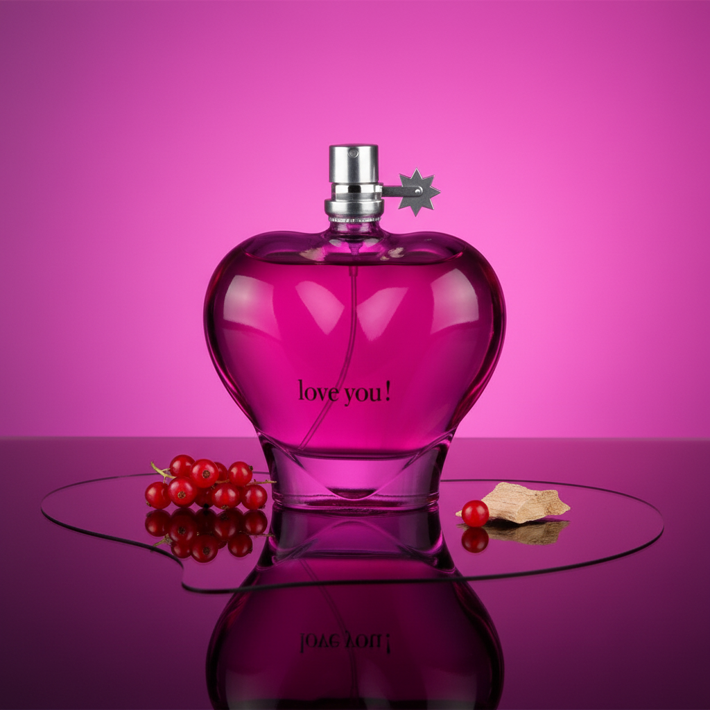 100 ml Eau de Parfum "Love You Pink" Fruity - Fragancia Cítrica para Mujer 7 