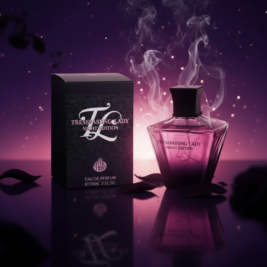 100 ml Eau de Parfum "Trespassing Lady Night Edition" Fragancia floral-picante para mujer 1 