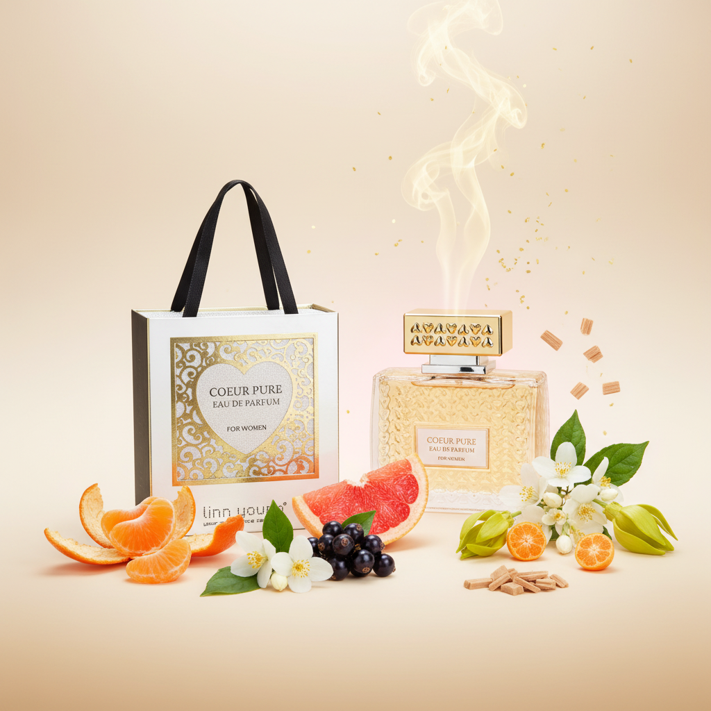 Agua de perfume COEUR PURE 100ml Fragancia floral para mujeres