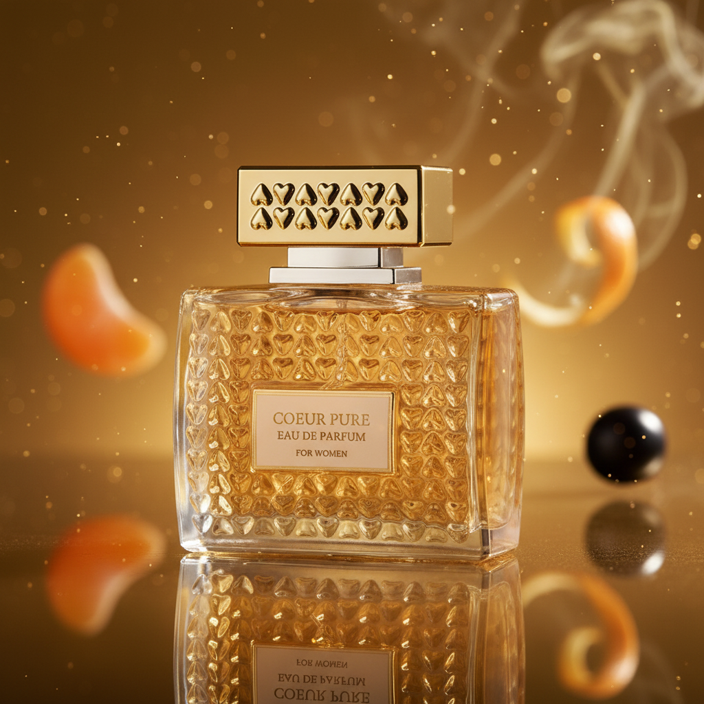 Agua de perfume COEUR PURE 100ml Fragancia floral para mujeres 9 