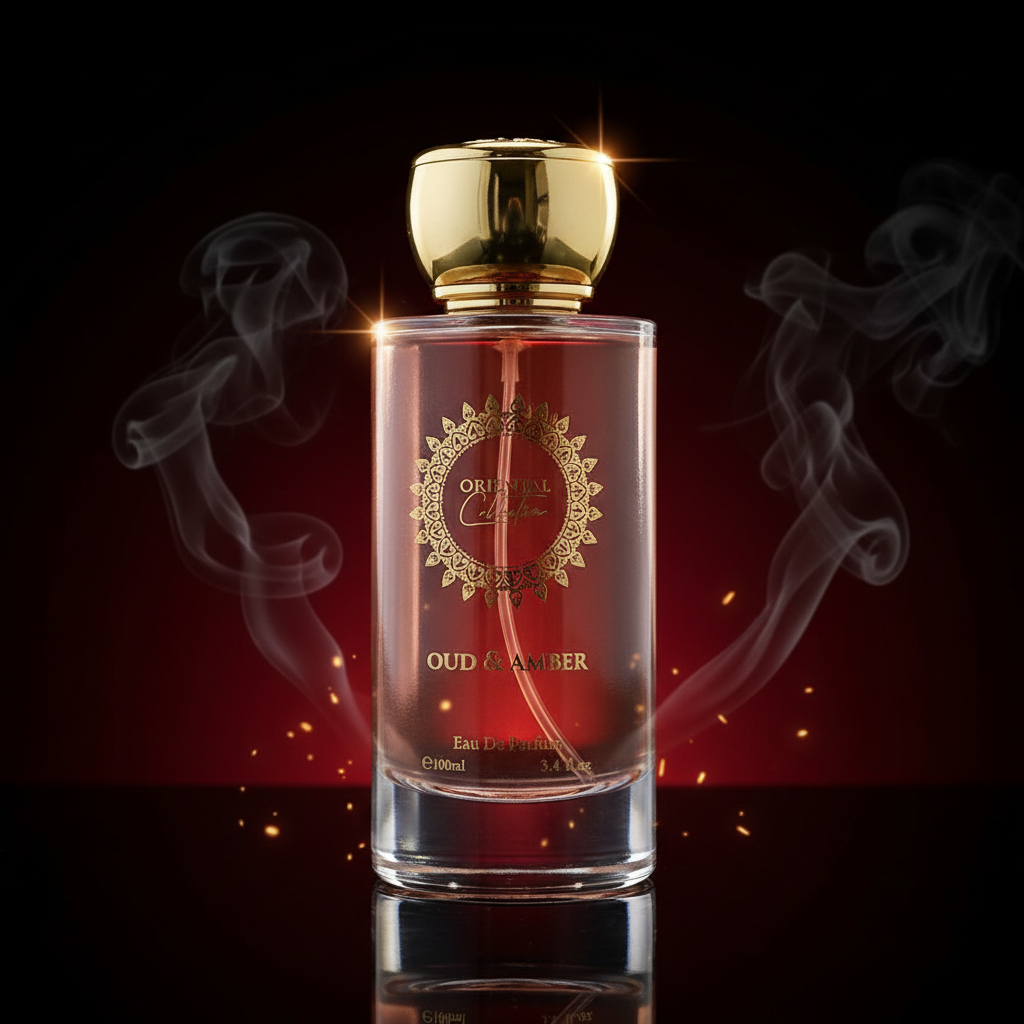 OUD AND AMBER 100ml EDP Exclusiva y elegante fragancia unisex. Exclusivo oud, dulce 3 