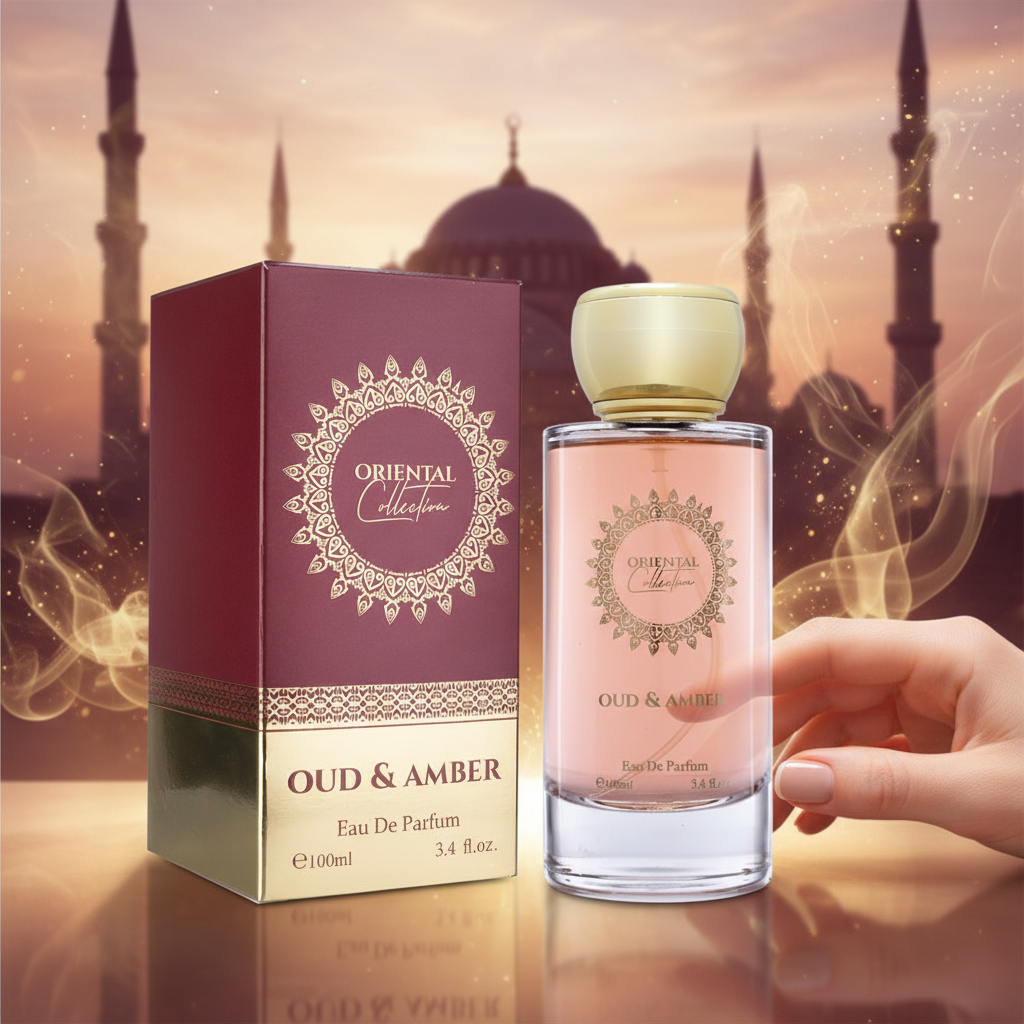 OUD AND AMBER 100ml EDP Exclusiva y elegante fragancia unisex. Exclusivo oud, dulce 4 