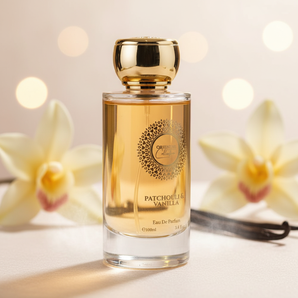 PATCHOULI &VANILLA 100ml EDP 100 ml Fragancia para mujeres amaderada, elegante, empolvada y oriental