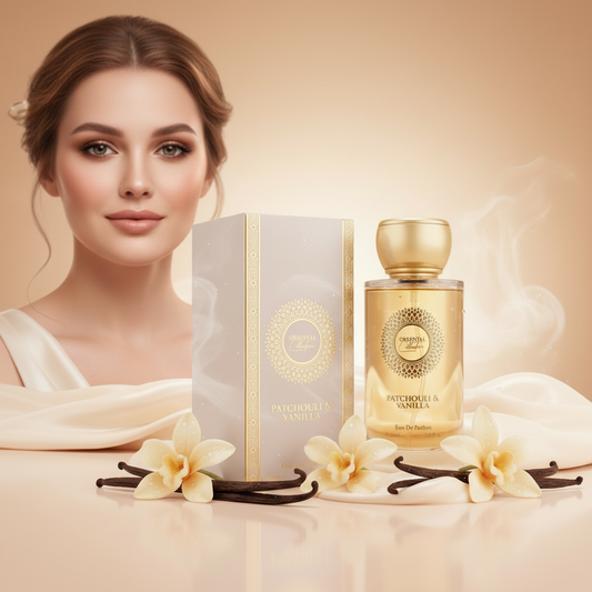 PATCHOULI &VANILLA 100ml EDP 100 ml Fragancia para mujeres amaderada, elegante, empolvada y oriental