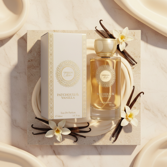 PATCHOULI &VANILLA 100ml EDP 100 ml Fragancia para mujeres amaderada, elegante, empolvada y oriental