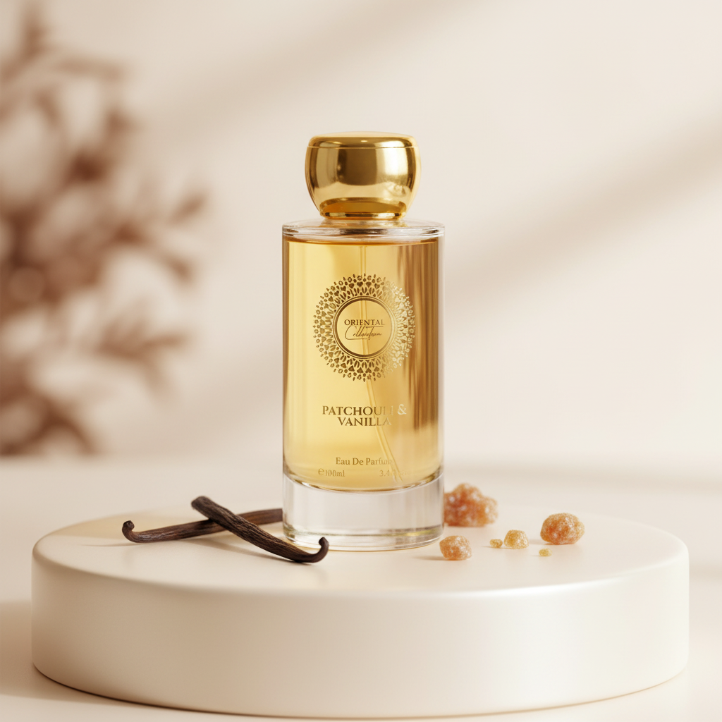 PATCHOULI &VANILLA 100ml EDP 100 ml Fragancia para mujeres amaderada, elegante, empolvada y oriental 6 