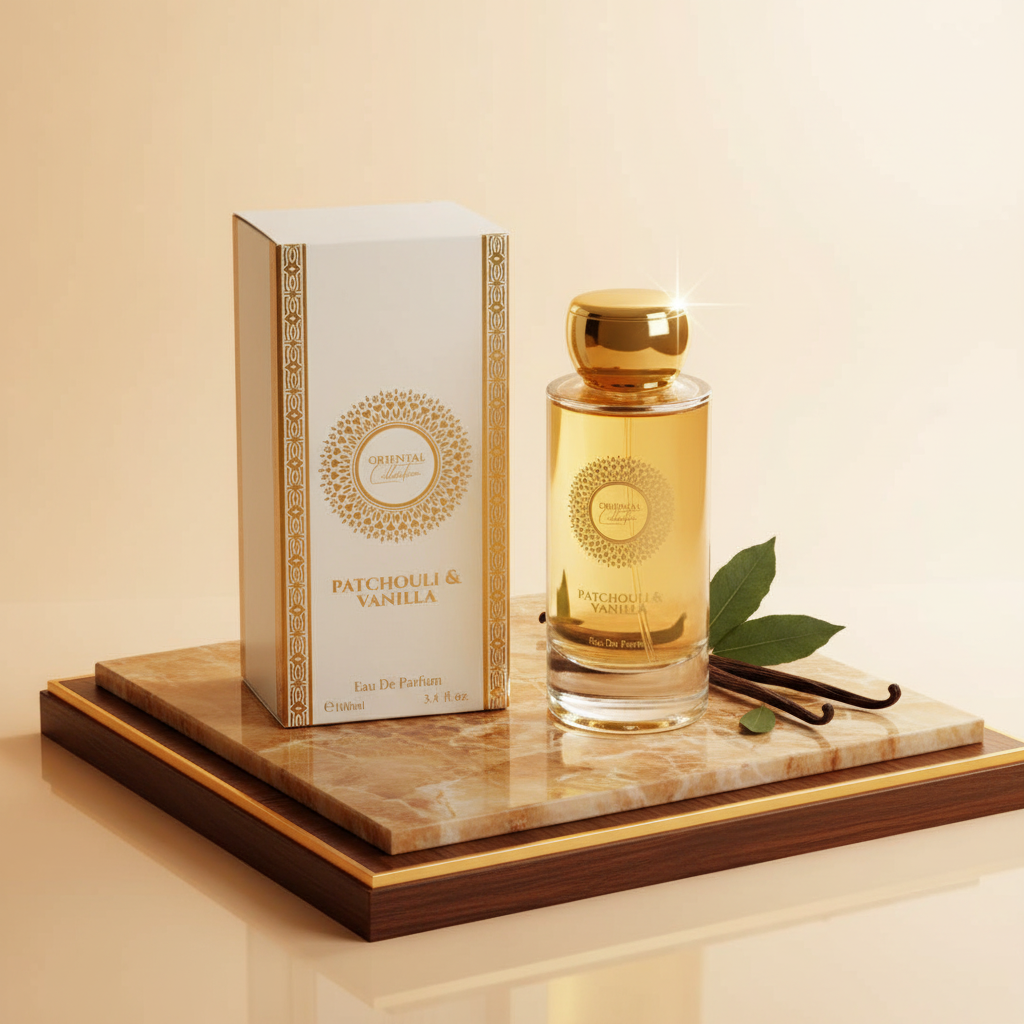 PATCHOULI &VANILLA 100ml EDP 100 ml Fragancia para mujeres amaderada, elegante, empolvada y oriental 9 