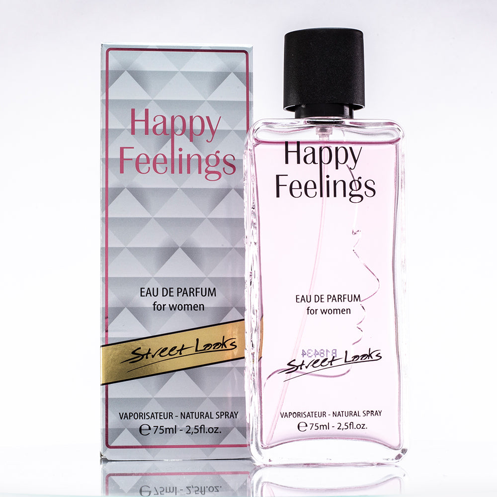 HAPPY FEELINGS EDP 75 ml, fragancia floral para mujeres 4 