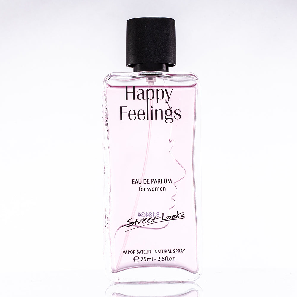 HAPPY FEELINGS EDP 75 ml, fragancia floral para mujeres