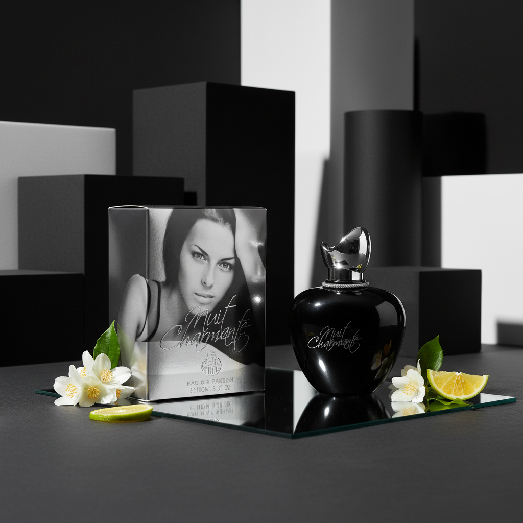 100 ml agua de perfume Nuit Charmante sweet, fragancia floral para mujeres 3 
