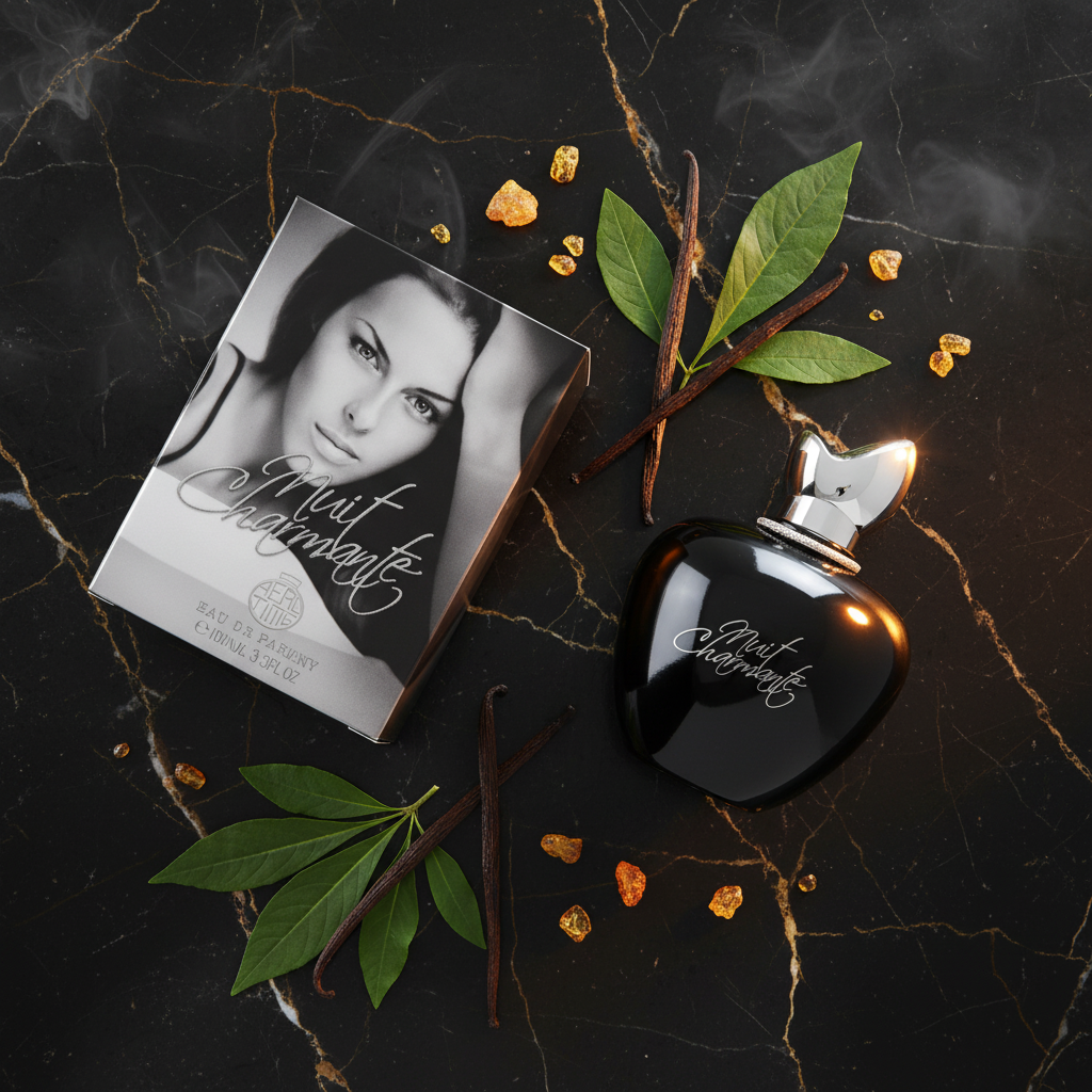100 ml agua de perfume Nuit Charmante sweet, fragancia floral para mujeres 7 