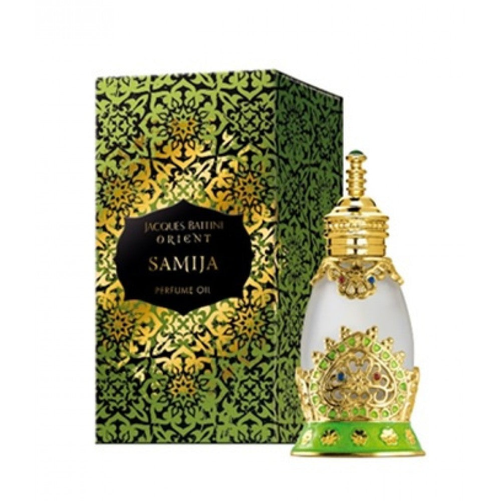 Perfume en aceite SAMIJA 12 ml, fragancia amaderada floral para mujeres 1 