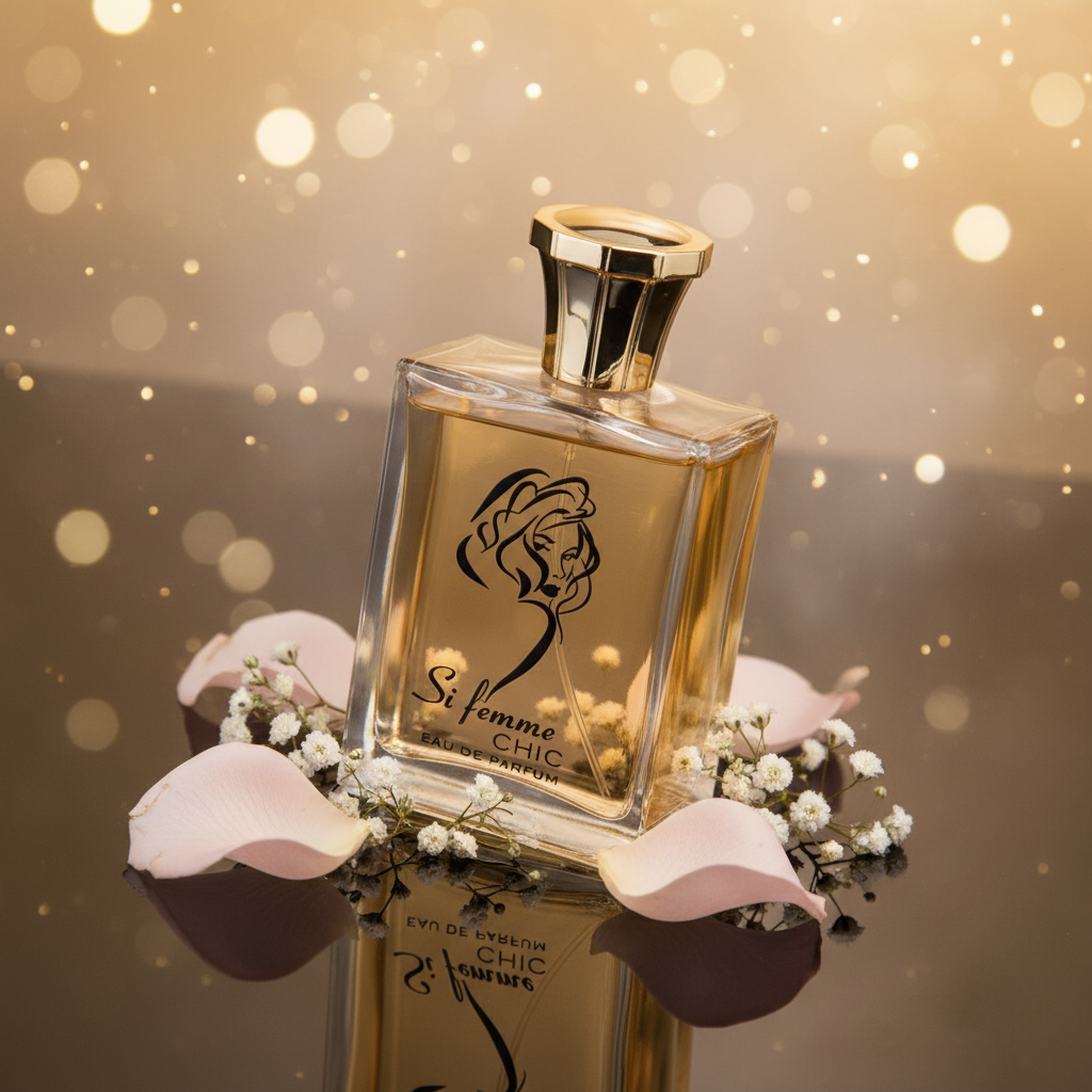EDP "Si Femme Chic" 100ml, fragancia floral 3 
