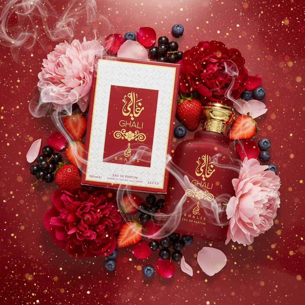 "Ghali" EDP 100ml, fragancia floral amaderada unisex