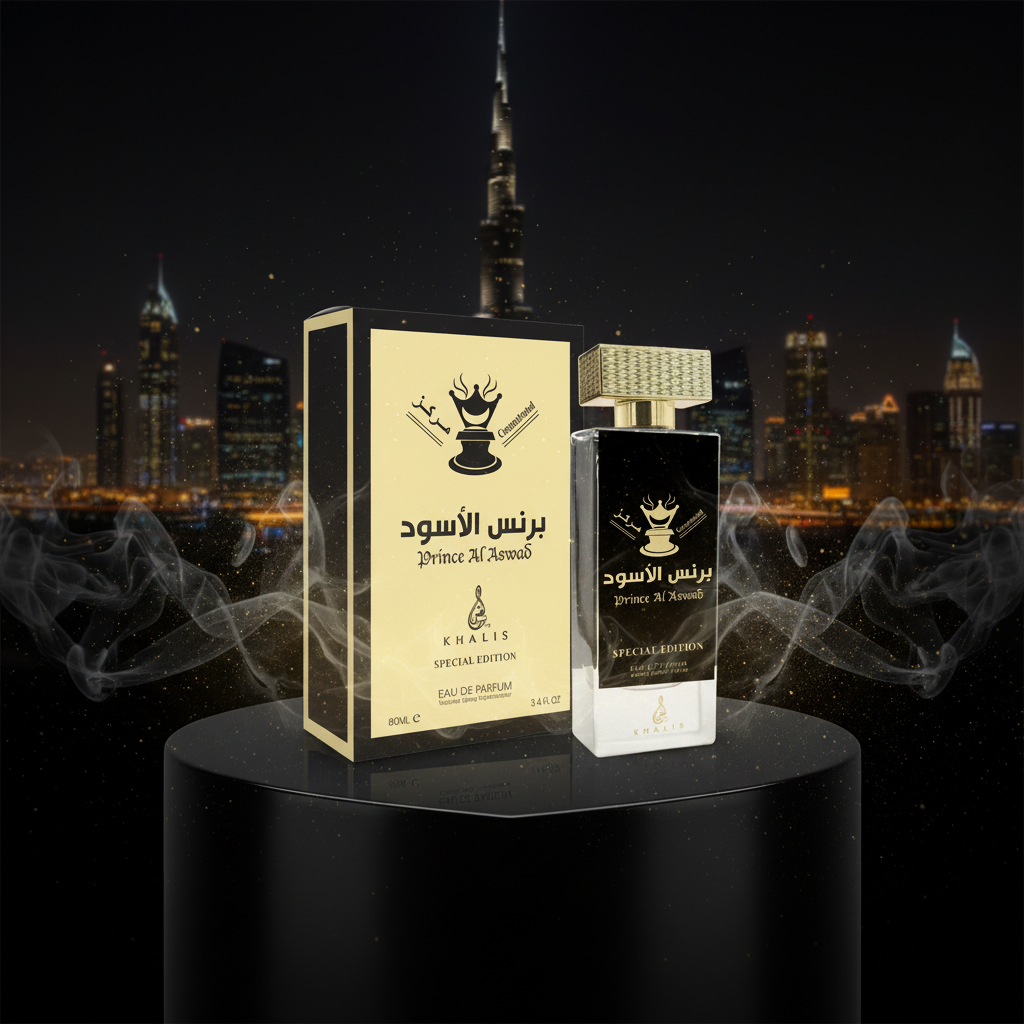 " Prince Al Aswad" EDP 80 ml, fragancia oriental para hombres 2 