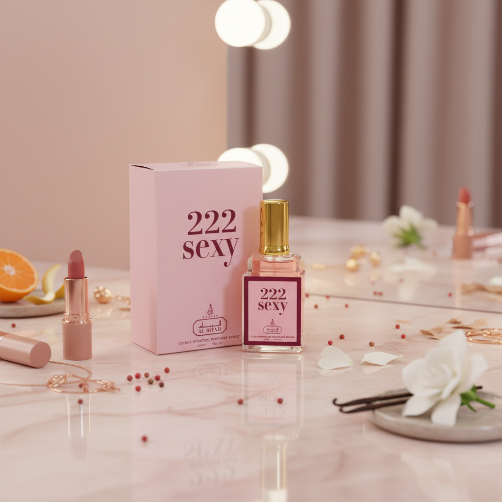 " 222 Sexy" EDP 30 ml, fragancia oriental floral para mujeres 5 