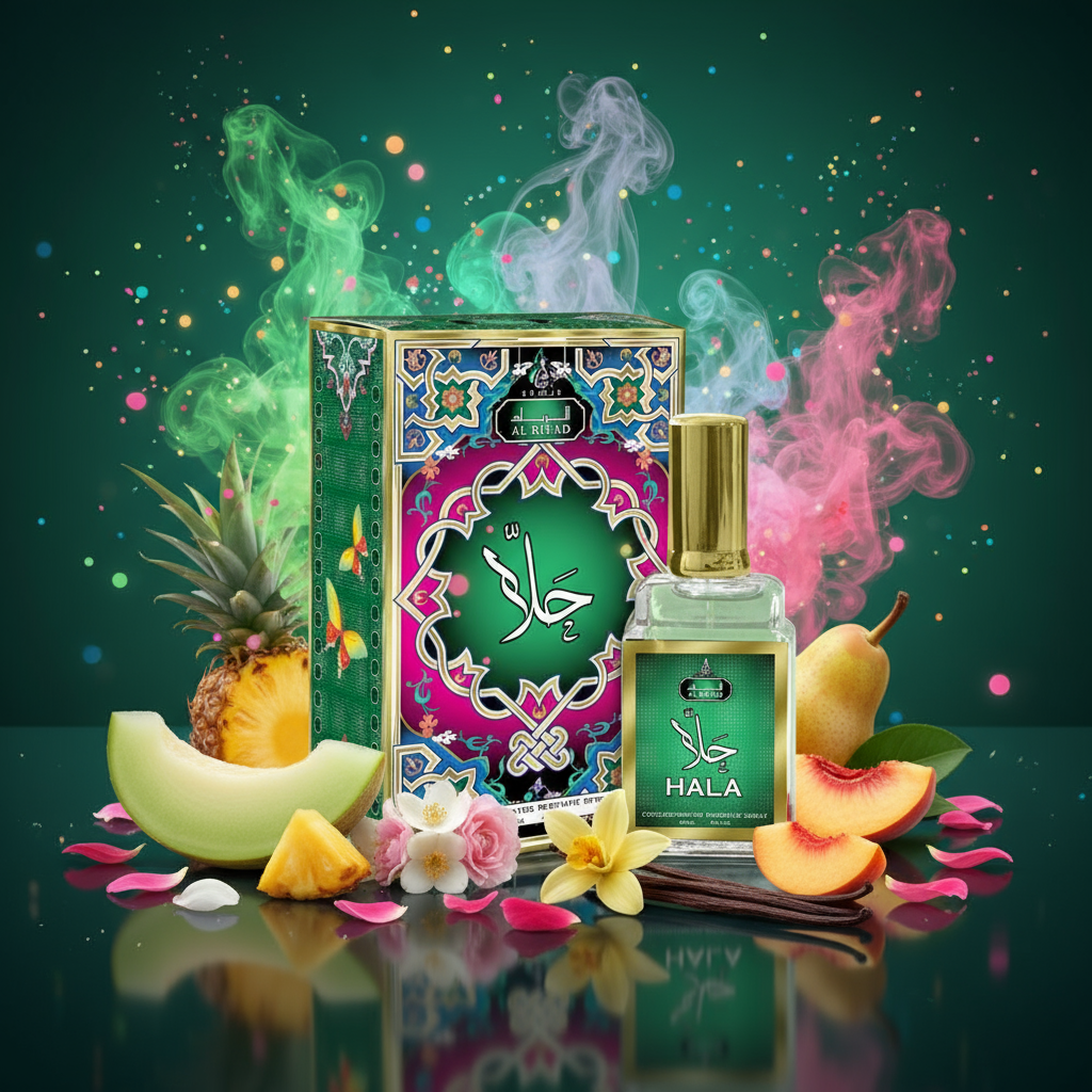 " Hala" EDP 30ml, fragancia floral afrutada unisex 2 