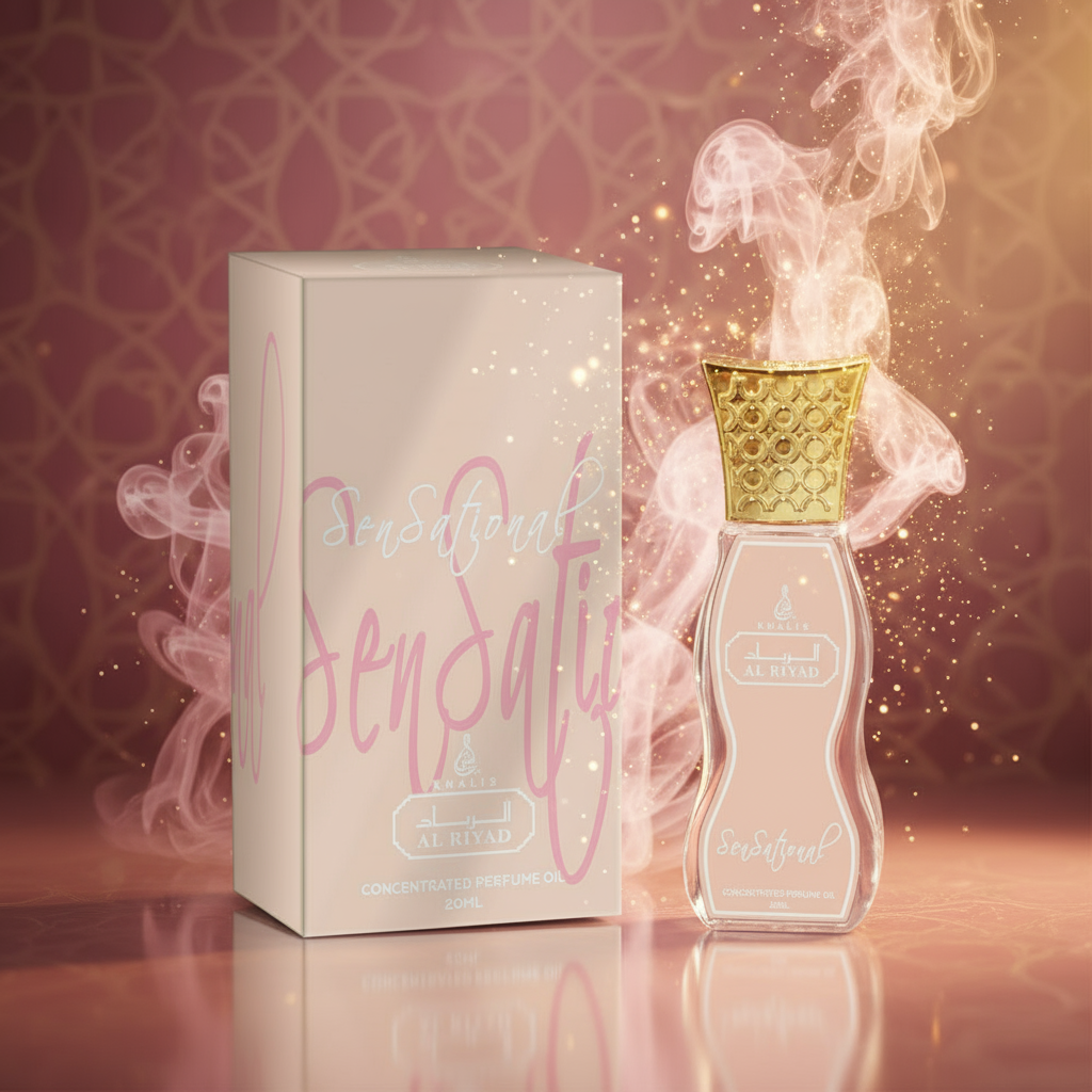 " Sensational" perfume en aceite de 20 ml, fragancia oriental floral para mujeres 4 