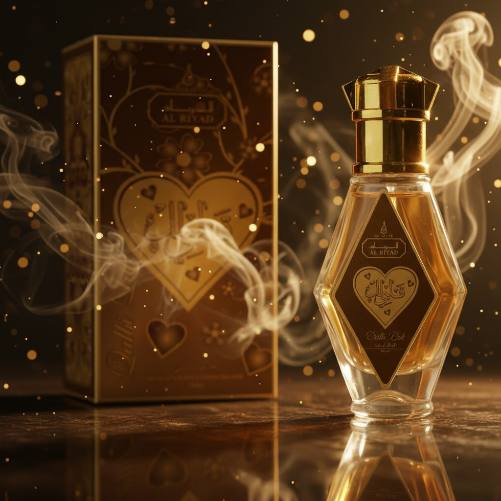 " Qalbi Lak" perfume en aceite de 20 ml, fragancia oriental para hombres 2 