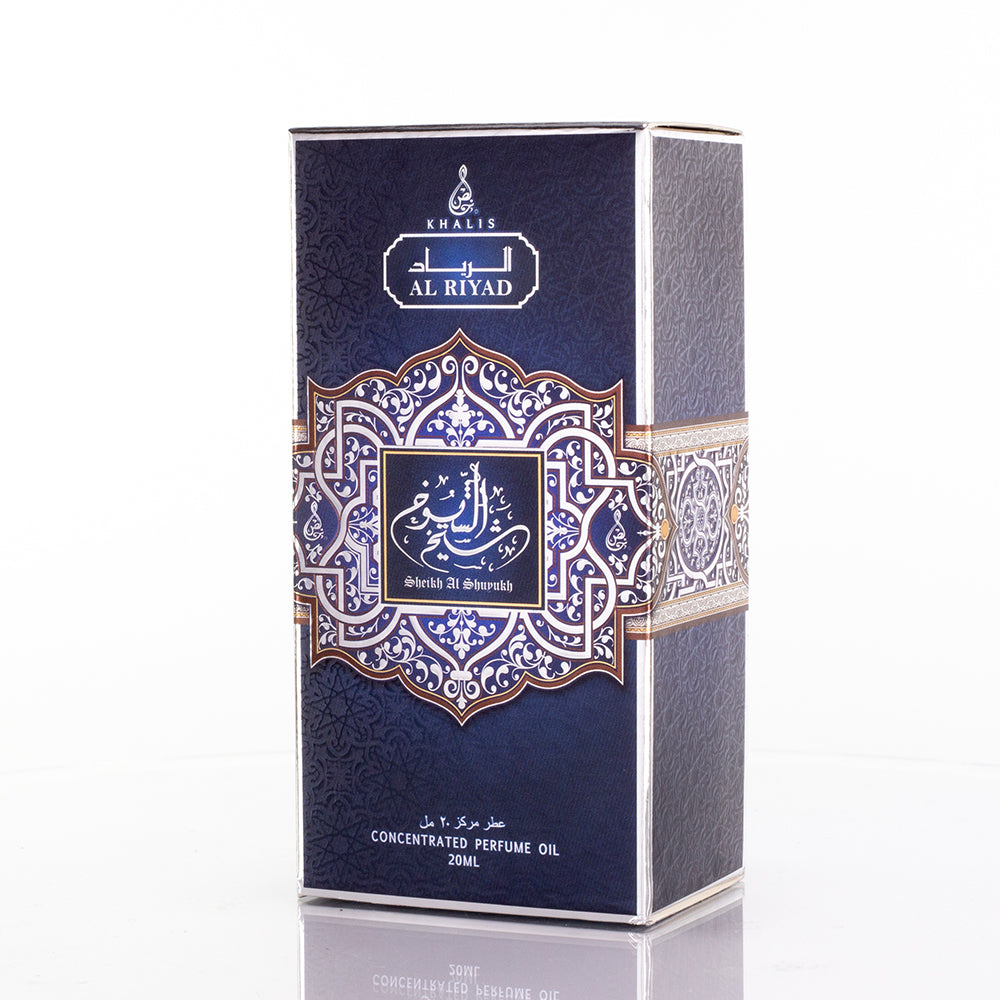 " Sheikh Al Shuyukh" perfume en aceite de 20 ml, fragancia floral afrutada para hombre