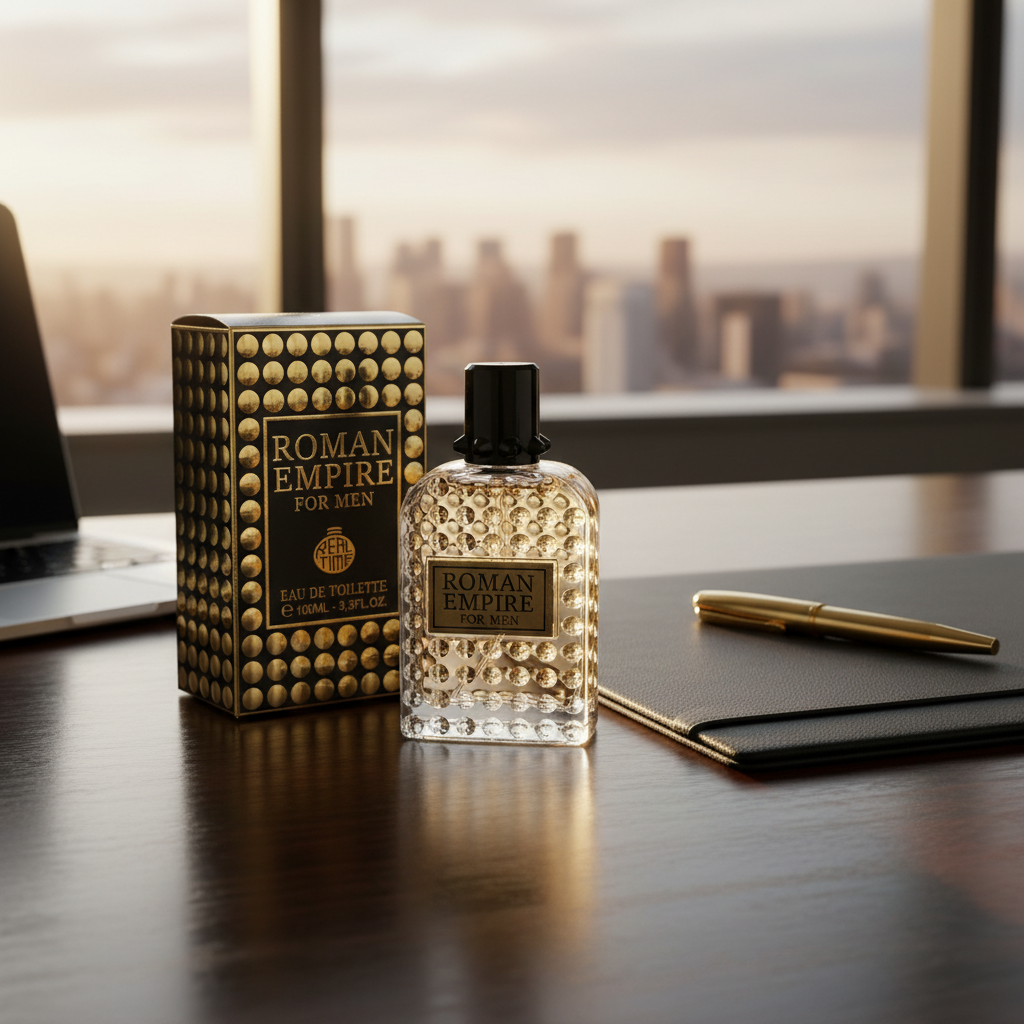 " Roman Empire Men" EDT 100ml, fragancia oriental amaderada para hombre 4 