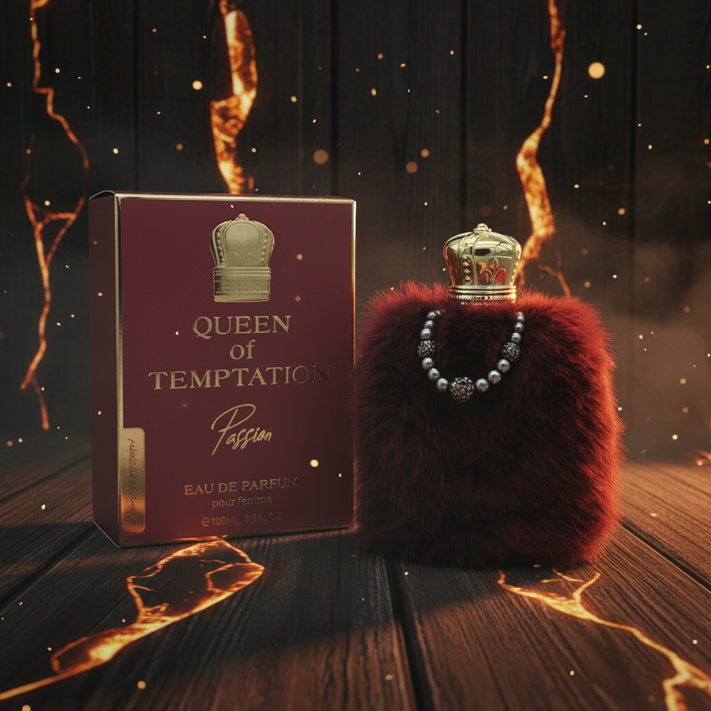 " Queen of Temptation Passion" EDP 100ml, fragancia floral ambarada