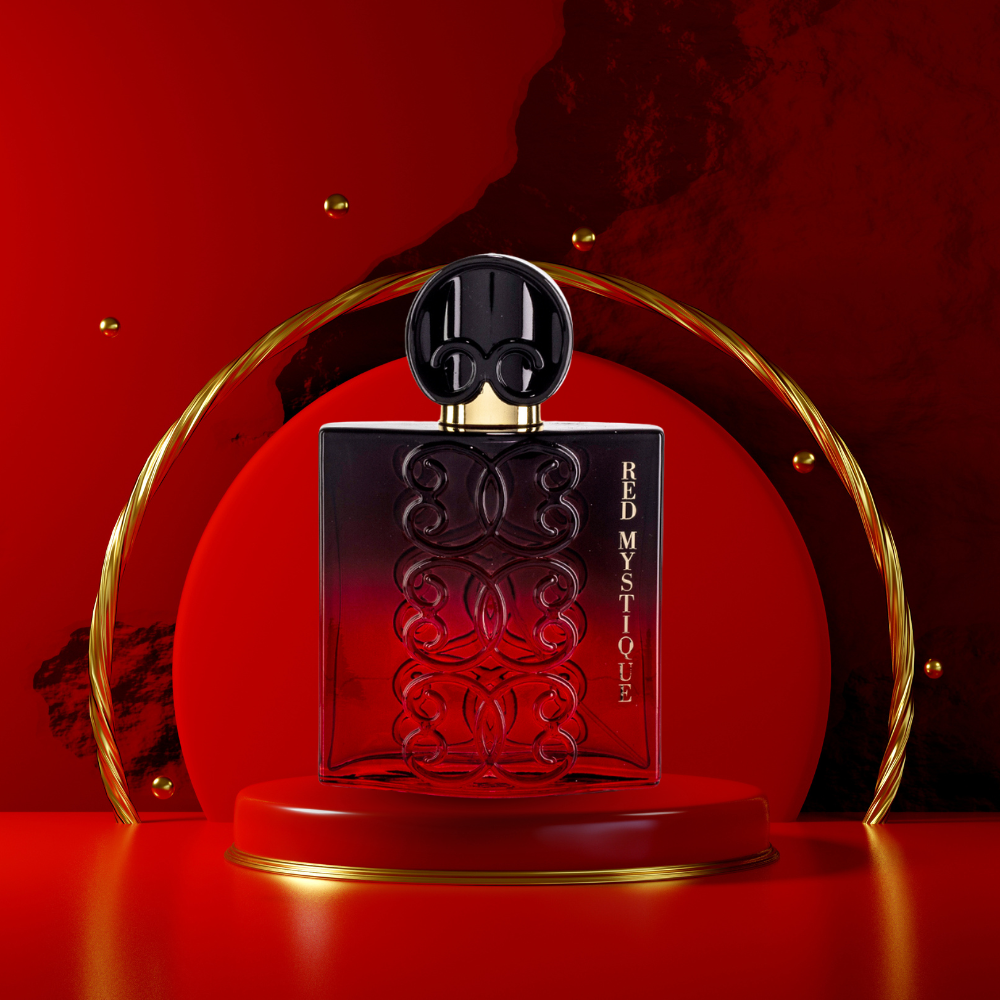 " Black Intense Red Mystique" EDP 100ml, fragancia floral afrutada 6 