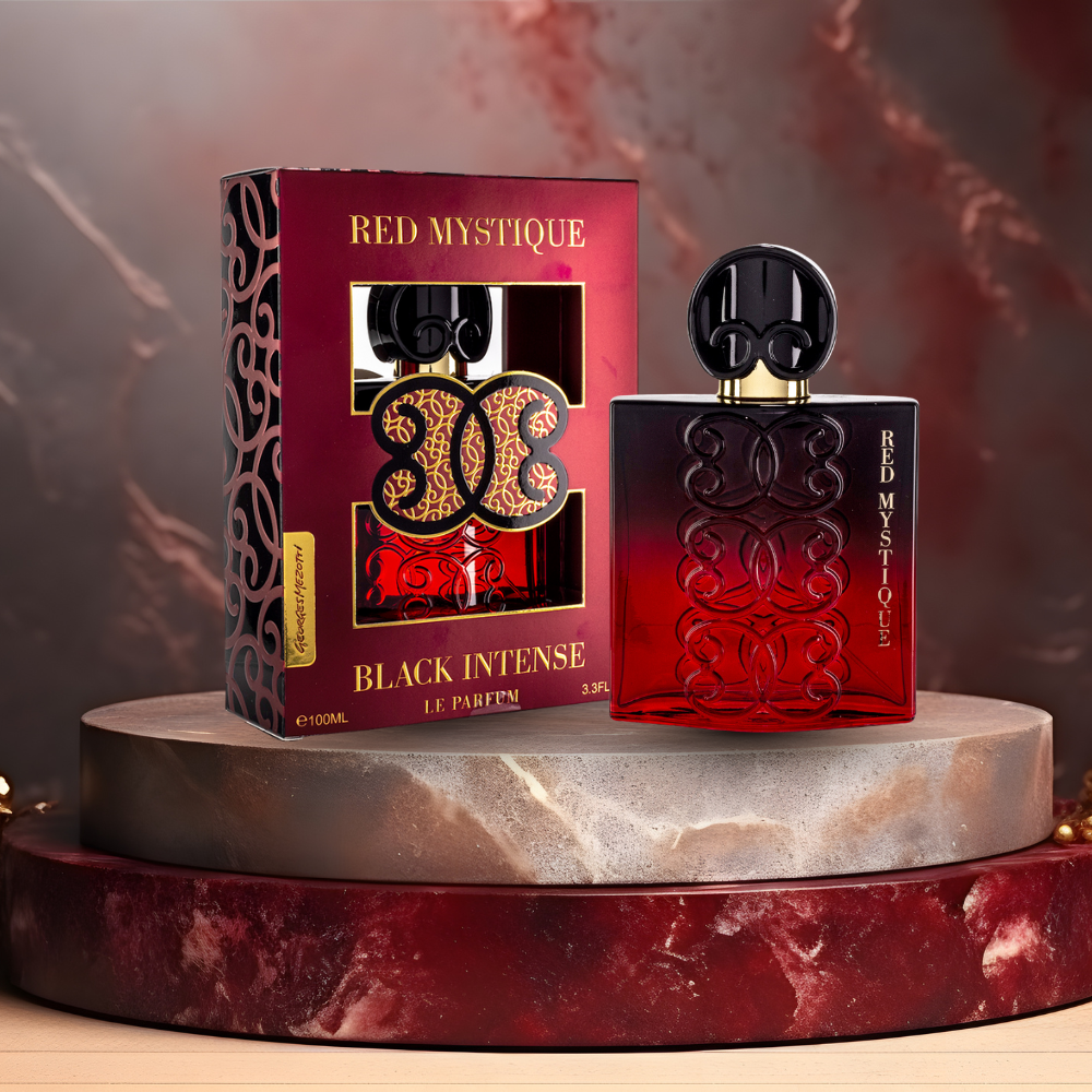 " Black Intense Red Mystique" EDP 100ml, fragancia floral afrutada 1 