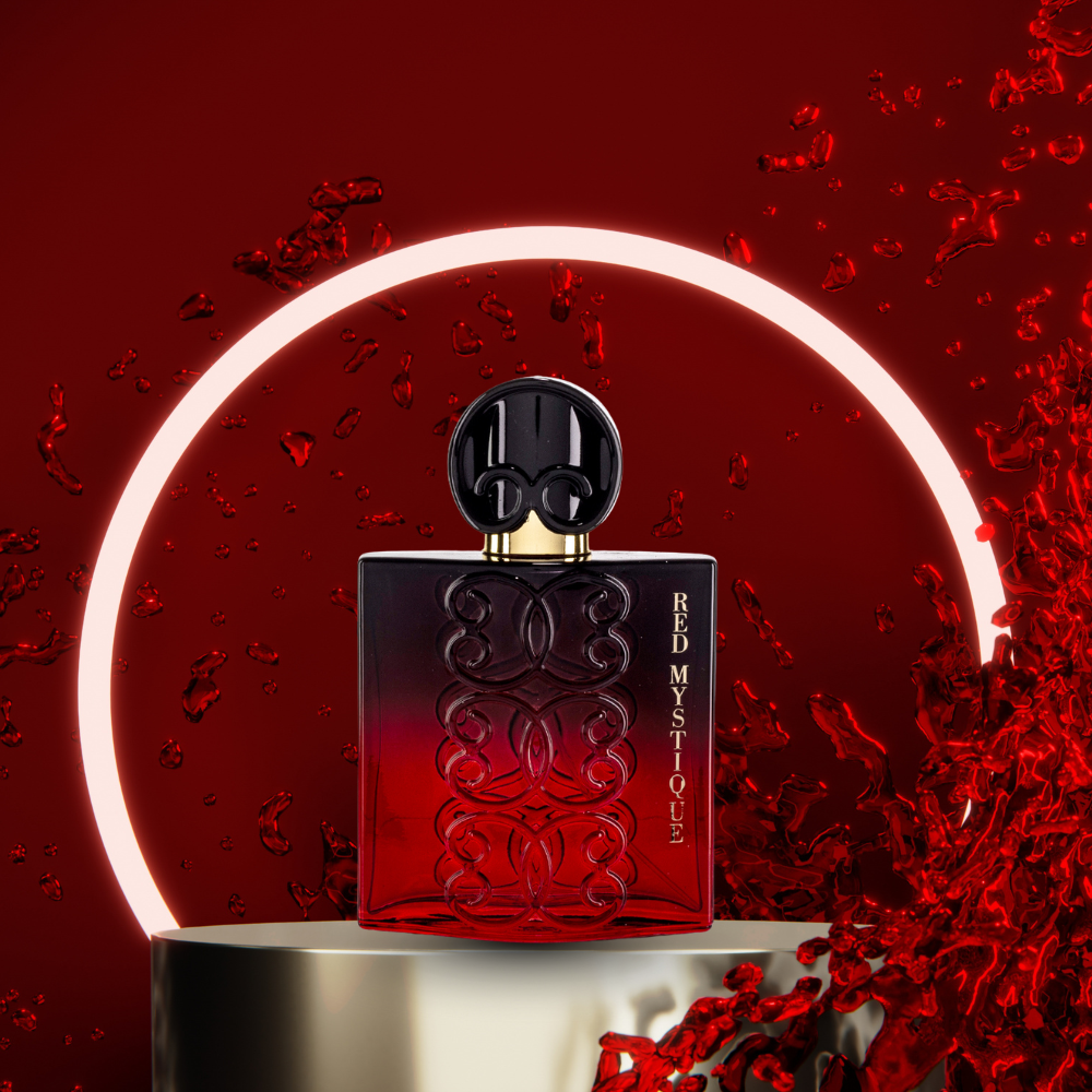 " Black Intense Red Mystique" EDP 100ml, fragancia floral afrutada